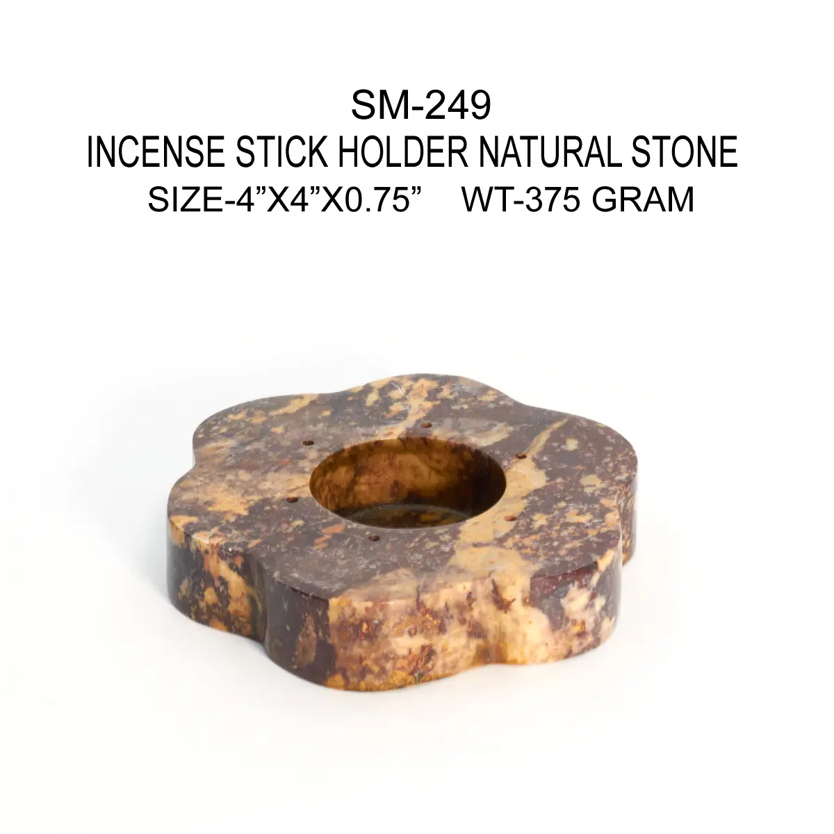 INCENSE STICK HOLDER NATURAL STONE